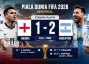 Argentina Hancurkan Mimpi Inggris! Gol Lautaro di Menit 90+2 Antar Albiceleste ke Final Piala Dunia 2026