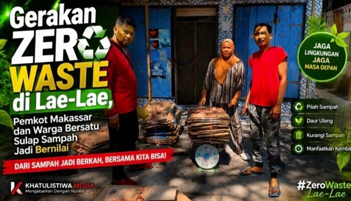 Pemkot Makassar Gandeng Warga Lae-Lae Sulap Sampah Jadi Solusi Ramah Lingkungan Pesisir