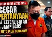Wartawan Cecar Don Ritto dengan 3 Pertanyaan Kunci, Tak Sepatah Kata Pun Terucap terkait Hubunganya Dengan Eks Jampidsus F