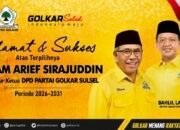 Sah! IAS Terpilih Pimpin Golkar Sulsel, Resmi Nahkodai DPD I