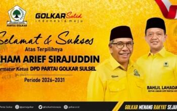 Sah! IAS Terpilih Pimpin Golkar Sulsel, Resmi Nahkodai DPD I