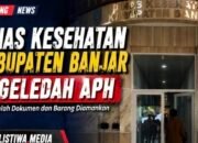 Kantor Dinkes Banjar Diduga Digeledah Aparat Penegak Hukum, Dikawal Ketat TNI