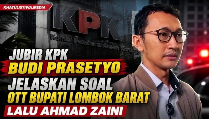 KPK OTT Bupati Lombok Barat, 19 Orang Diamankan, 7 Digelandang ke Gedung Merah Putih Jakarta