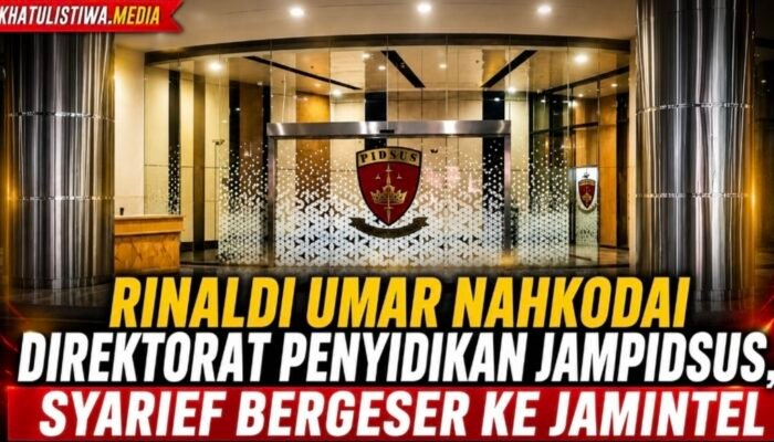 Rotasi Panas di Kejagung: Syarief Sulaeman Nahdi Tergeser, Rinaldi Umar Naik Jadi Direktur Penyidikan Jampidsus