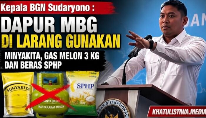 BGN Tegas! Dapur MBG Dilarang Gunakan Barang Subsidi, Langgar Siap-Siap Ditutup