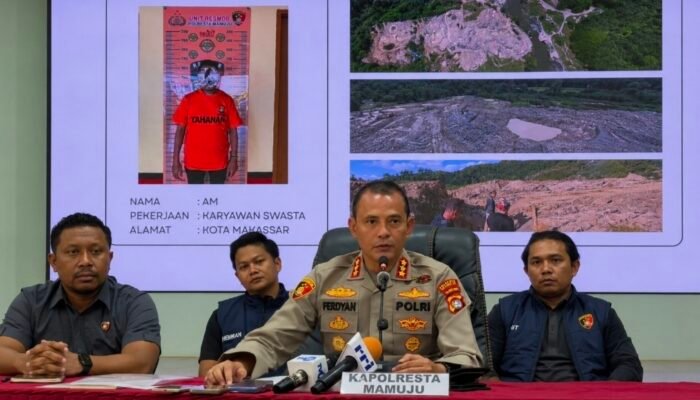 Babak Baru Kasus Tambang Emas Ilegal Mamuju, Empat Tersangka Resmi Ditahan