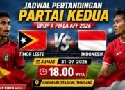 Indonesia Vs Timor Leste, Duel Sengit Partai Kedua Grup A Piala AFF 2026 Digelar di Chonburi Thailand