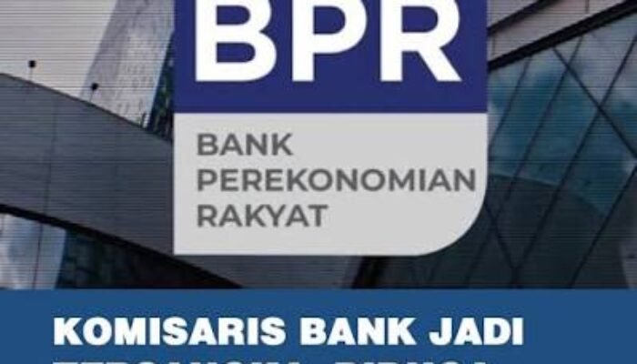 Rp.14,8 Miliar Diduga Kredit Fiktif, Komisaris sekaligus pemegang saham PT BPR DCN berinisial (GK) Sebagai Tersangka