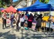 Perintis Presisi Samapta Polres Takalar Hadir di Tengah Car Free Day, Jaga Situasi Tetap Kondusif