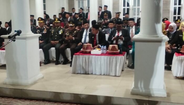 Upacara Taptu,Malam 17 Agustus di Rujab Bupati Takalar