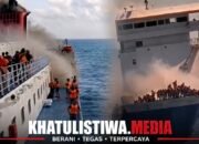 Kapal Mutiara Sentosa II Rute Surabaya–Makassar Terbakar di Perairan Madura, Ratusan Penumpang Dievakuasi