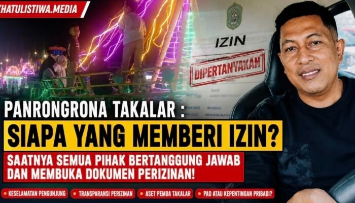 Keselamatan Pengunjung Dipertaruhkan? Pasar Malam Mangadu Disorot, Dugaan PAD Takalar Dibodohi dan Izin Pemanfaatan Aset Pemda Dipertanyakan