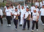 Semarak HUT Ke-81 RI, Petugas Lapas Takalar Meriahkan Jalan Santai, Lomba Tradisional dan Aksi Sosial Kanwil Ditjenpas Sulsel