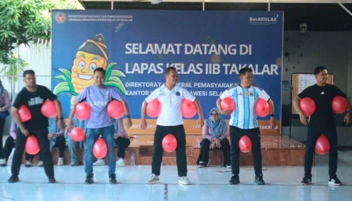 Perkuat Solidaritas, Lapas Takalar Gelar Perlombaan Tradisional Semarak HUT RI