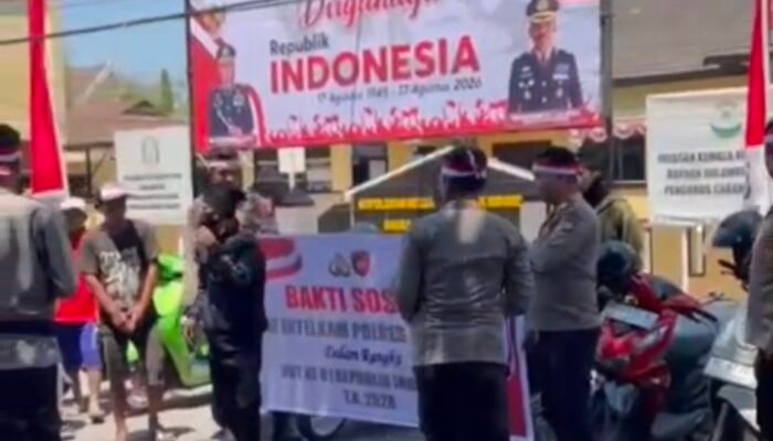 Meriahkan HUT RI Ke 81 Tahun, Sat Intelkam Polres Takalar Laksanakan Baksos Yang Bisa Membantu Lansung Masyarakat