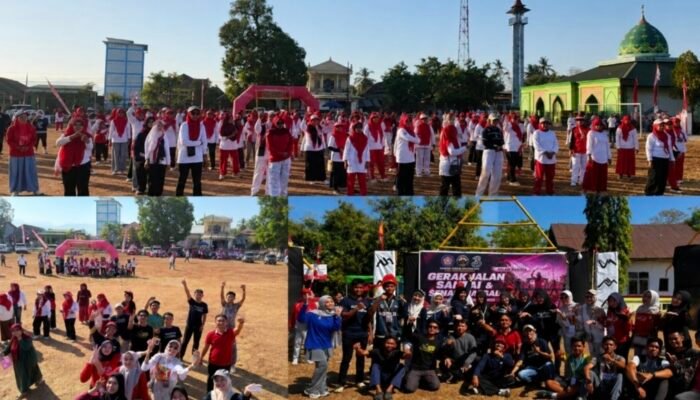 Gerak Jalan Santai Diaspora Tu Moncongkomba Pecahkan Ekspektasi, 1.257 Peserta Tumpah Ruah