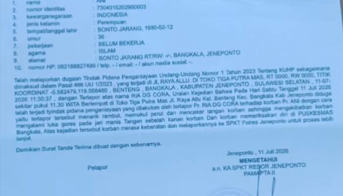 CCTV Jadi Senjata Kunci, Penanganan Kasus Penganiayaan Jeneponto Dipertanyakan