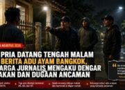 Dugaan Adu Ayam Bangkok di Gowa Belum Usai, Rumah Jurnalis Matanusantara Didatangi Tiga Pria