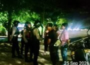 Patroli Perintis Presisi Polres Takalar Sasar Keramaian Malam Hari, Pemuda yang Nongkrong Diimbau Pulang