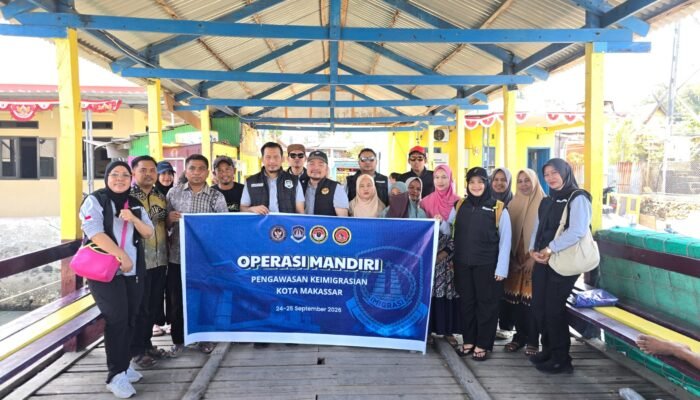 Kantor Imigrasi Makassar Gelar Operasi Mandiri, Perketat Pengawasan Orang Asing di Wilayah Perairan dan Perusahaan di Kota Makassar