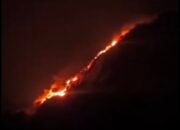 Karhutla Mengganas di Gunung Bulu Saukang Maros, Api Merembet dari Pos 5 hingga Puncak