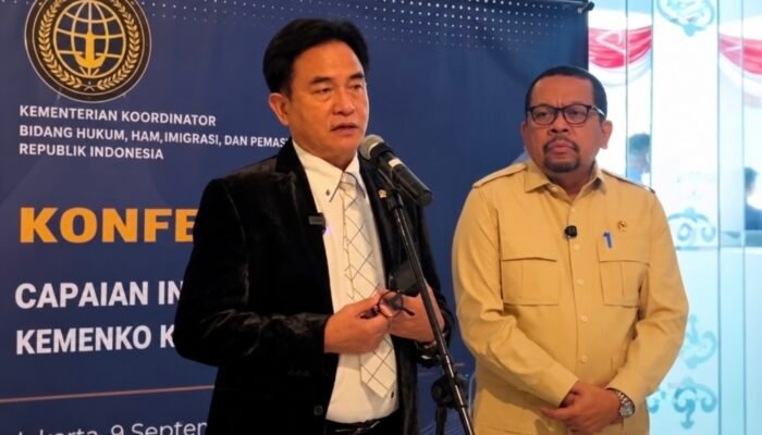 Luncurkan PPID, Menteri Yusril Dorong Kemenko Kumham Imipas Buka Akses Informasi Seluas-luasnya