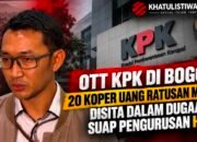 OTT di Bogor Meledak! KPK Amankan 20 Koper Uang Ratusan Miliar Terkait Dugaan Suap HGB