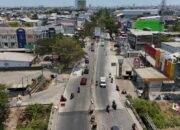 Jalan Aroepala Makassar–Gowa Tuntas Dibeton, Dua Lajur Arah Gowa Mulai Difungsikan
