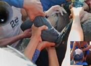 Heboh! Perempuan 58 Tahun Jatuh ke Sumur di Pattene Takalar, Tim Penyelamat Mako Damkar Beraksi