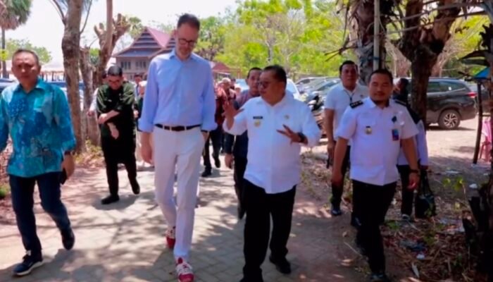 Dubes Swiss dan ILO Bersama Bupati Daeng Manye Dorong Pengembangan Rumput Laut di Takalar