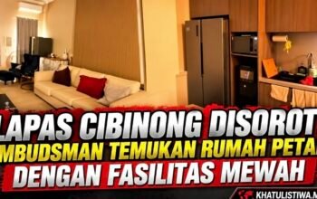 Ombudsman Bongkar Kompleks Rumah Mewah di Lapas Cibinong, Pelayanan Dipertanyakan