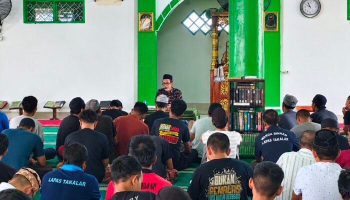 Warga Binaan Lapas Takalar Rutin Dzikir dan Doa Bersama, Perkuat Pembinaan Kepribadian