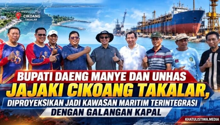 Unhas Bidik Cikoang Takalar Jadi Kawasan Maritim Terintegrasi, Galangan Kapal hingga Teknologi Fiber Disiapkan