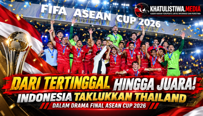 Tertinggal Hingga Juara!, Indonesia Taklukkan Thailand Dalam Drama Final ASEAN CUP 2026