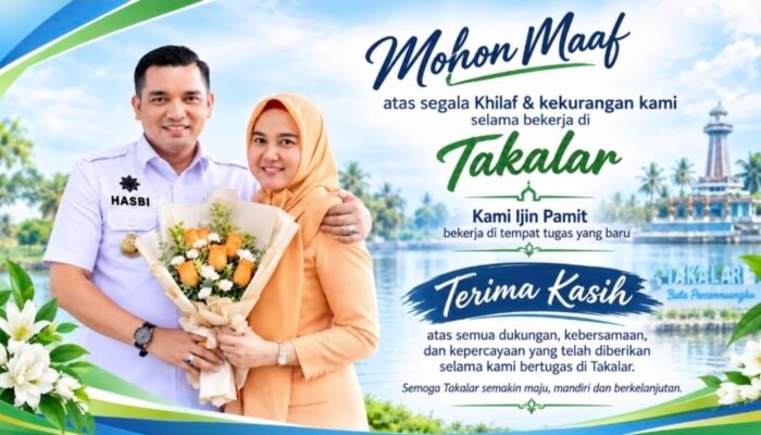 Sekda Takalar Muhammad Hasbi Sampaikan Pamit, Mohon Maaf dan Ucapkan Terima Kasih