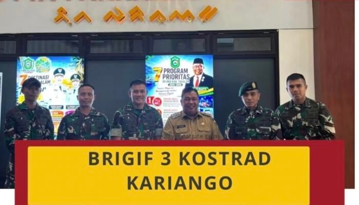 7 Hari Berturut-turut, Brigif 3 Kostrad Gelar Terjun Payung Free Fall di Takalar