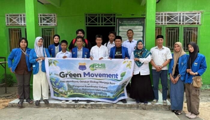 Gerakan PMII Membumi di Takalar, Tanamkan Nilai Islam dan Kepedulian Ekologis kepada Santri