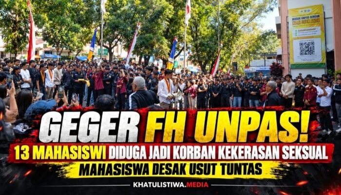 BEM FH Unpas Gelar Mimbar Bebas, Desak Kasus Dugaan Kekerasan Seksual terhadap 13 Mahasiswi Diusut Tuntas