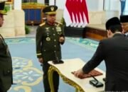 Presiden Prabowo Lantik Maruli Simanjuntak sebagai Wakil Panglima TNI dan Tandyo Budi Revita Jadi KSAD
