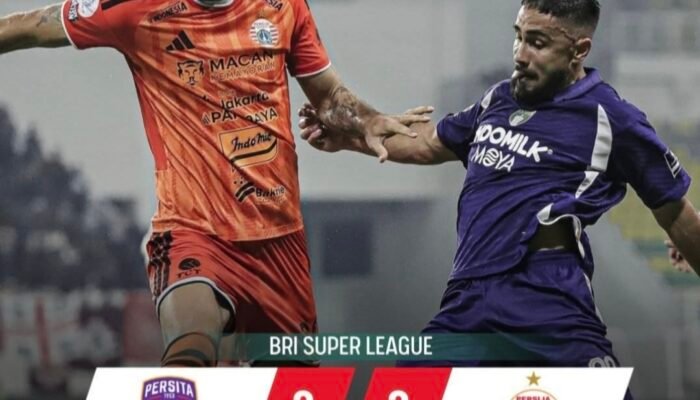 Persija Takluk 2-3 dari Persita, Kekalahan Perdana Macan Kemayoran di Super League 2026/2027