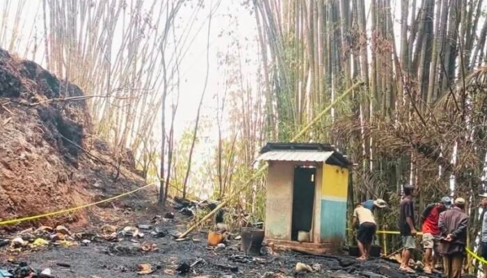 Tragis! Dua Lansia Kakak Beradik Tewas dalam Kebakaran Rumah di Toraja Utara