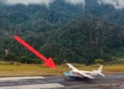 Pesawat Caravan Asian One Air Tergelincir di Bandara Bilorai Intan Jaya, Dua Anggota TNI Terluka