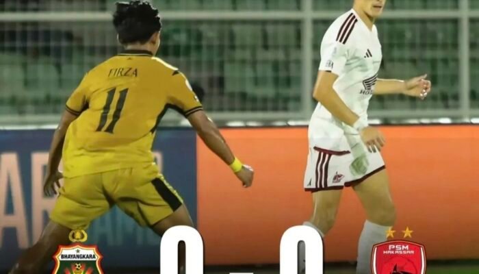 SKOR 0-0! Bhayangkara FC Tertahan, PSM Makassar Gagal Curi Kemenangan di Lampung